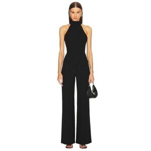 SANS FAFF Taylor Tie Back Jumpsuit in Black XSmall New Womens Dressy One Piece